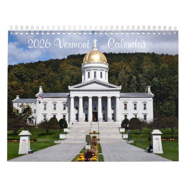 2026 Vermont - Kalender (Omslag)