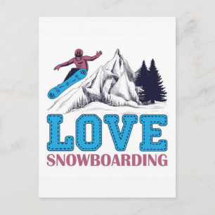 2026 Vinter-OS Damernas Snowboard Halvpipe Helg Vykort