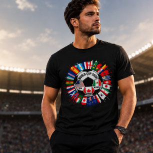 2026 VM Fotbollströja   USA Kanada Mexiko T Shirt