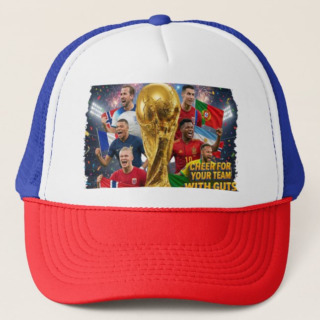 2026 VM Globalt Stjärnor Premium Snapback-mössa Keps (Framsida)