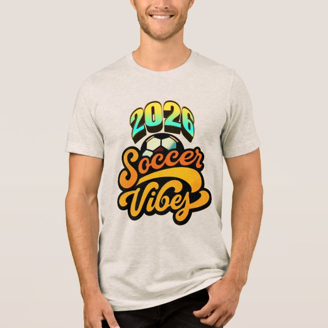 2026 VM Unisex  T Shirt (Framsida)