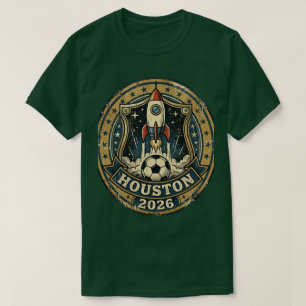 2026 VM-värdstad Vintage-fotbollssymbol T Shirt