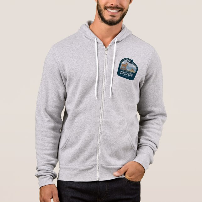 2026 Western Section Annual Meeting Zip Up Hoodie  T Shirt (Framsida)