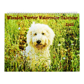 2026 Wheaten Terrier Dog Mama Mom Owner Gifts Kalender