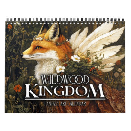 2026 Wildwood Kingdom Fantasy Art Calendar Kalender
