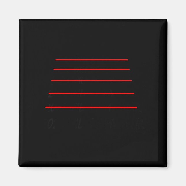 2026 Will Be My Year Funny New Years Eve Resolutio Magnet (Framsidan)