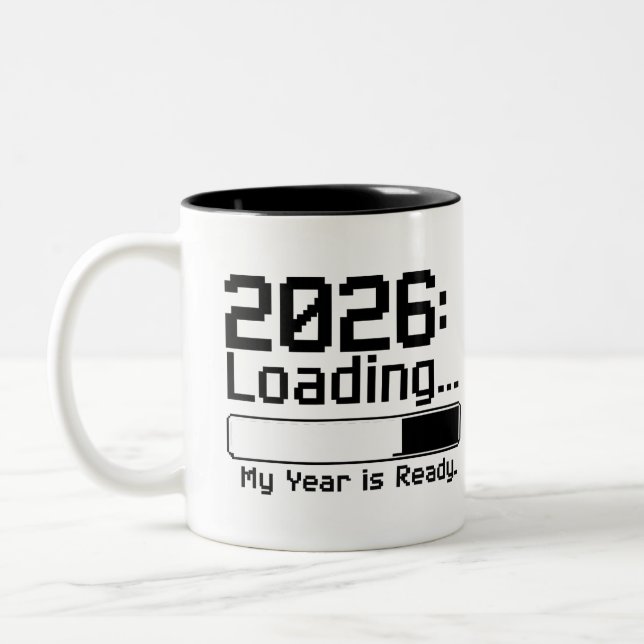 2026-will-be-my-year Två-Tonad mugg (Vänster)
