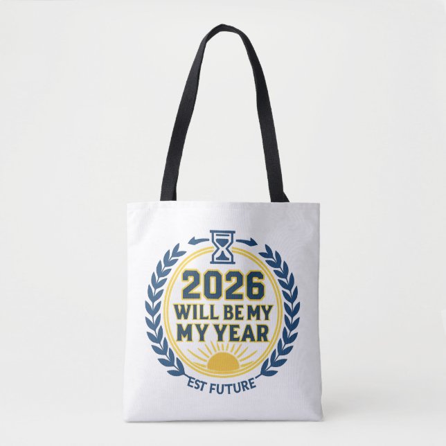 2026 Will Be My Year Tygkasse (Framsida)