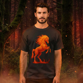 2026 Year of the Fire Horse Chinese Zodiac T Shirt