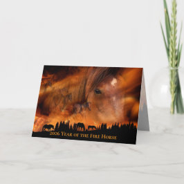 2026 Year of the Fire Horse - Firestorm Kort