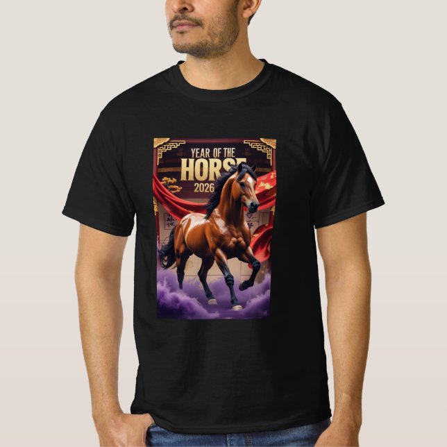 2026 Year of the Horse Celebration Tee (Framsida)
