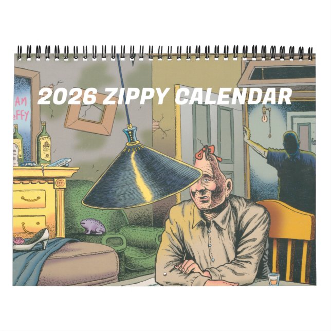 2026 ZIPPY CALENDAR KALENDER (Omslag)