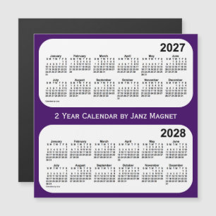 2027-2028 års Lila-kalender från Janz Magnet