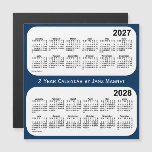 2027-2028: Polisboxens blå tvåårskalender från Jan