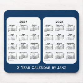 2027-2028: Polisboxens blå tvåårskalender från Jan Musmatta
