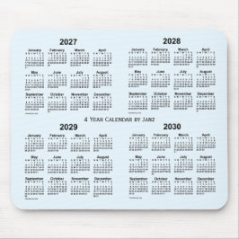 2027-2030 Alice Blue 4 Year Calendar av Janz Musmatta