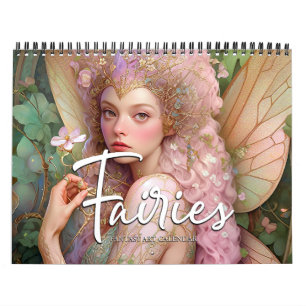 2027 Änglar 4 Fantasykonstkalender Kalender