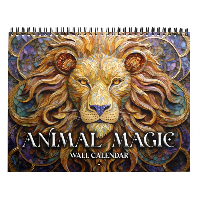 2027 Animal Magic 2 Surreal Vilda Djur Konstkalend Kalender (Omslag)