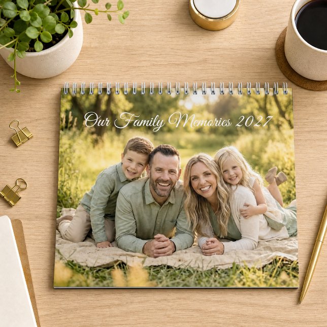 2027 Anpassad familjefoto  Kalender (Skapare uppladdad)