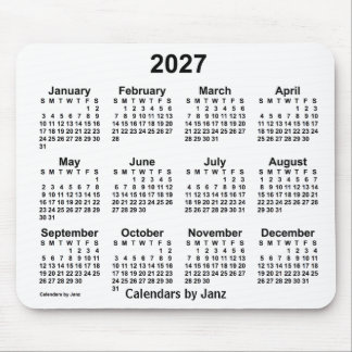 2027 års vitbok av Janz Mouse Pad Musmatta