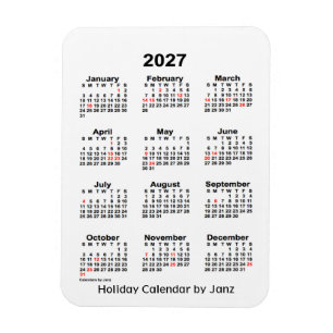 2027 års vitbok om Helgdag av Janz Magnet