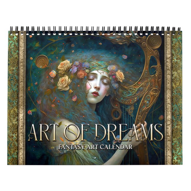 2027 Art Of Dreams Fantasykonstkalender Kalender (Omslag)