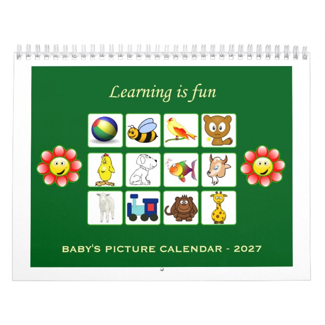2027- Barnkalender (Bilder) Kalender (Omslag)