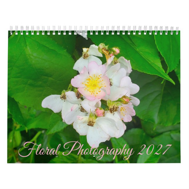 2027 Blomkalender  Kalender (Omslag)