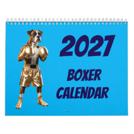 2027 Boxer Hund Kalender