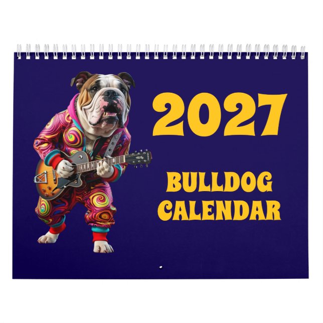 2027 Bulldog Kalender (Omslag)