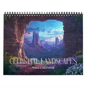 2027 Celestial Landscapes Kalender