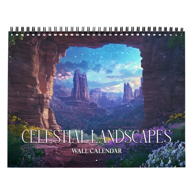 2027 Celestial Landscapes Kalender (Omslag)