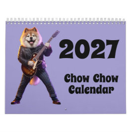 2027 Chow Chow Hundkalender Kalender