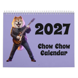 2027 Chow Chow Hundkalender Kalender