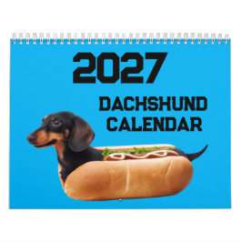 2027 Dachshund Hundkalender Kalender