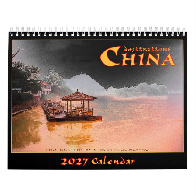 2027 Destination: Kina Väggkalender Kalender (Omslag)