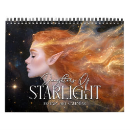 2027 Döttrar Av Starlight Fantasykonst Kalender