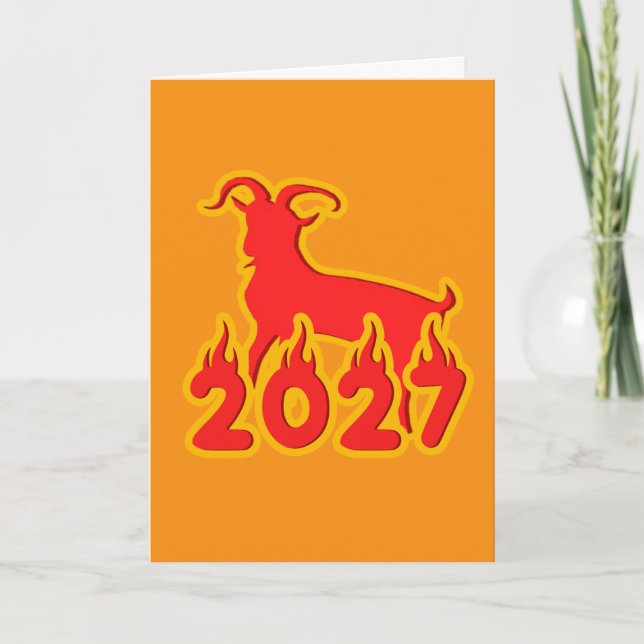 2027 Eldens år får Kort (Framsida)