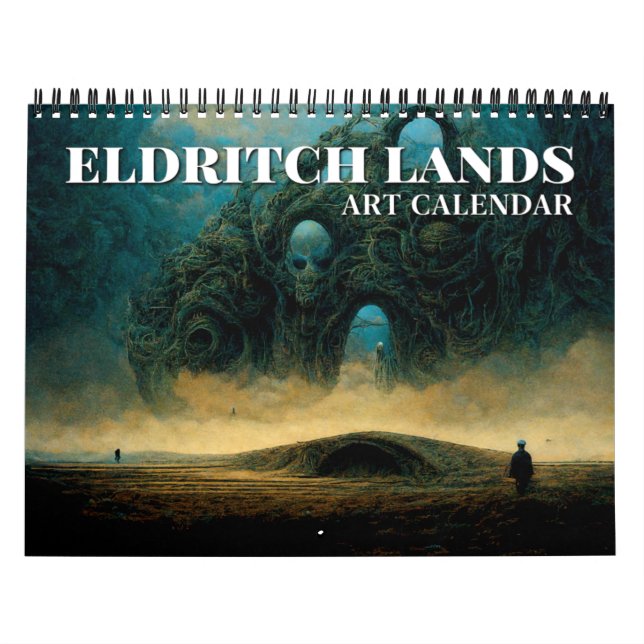 2027 Eldritch Lands 3 Mörk Fantasy Art Kalender (Omslag)