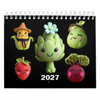2027 Frukt & Grönsaks Kalender