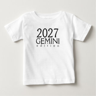 2027 Gemini-upplaga med symbol Baby T-Shirt