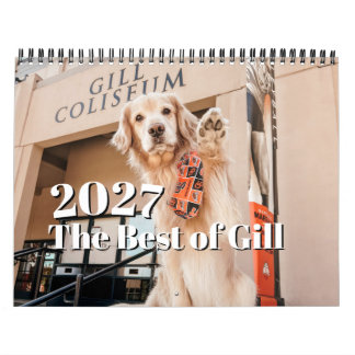 2027 Gill's Bästa Golden Retriever Kalender