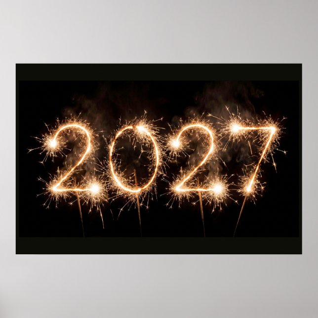 2027, Gnistrande nytt år, Poster (Framsidan)