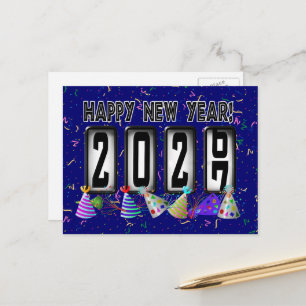 2027 Gott Nytt År Mätarställning Vykort
