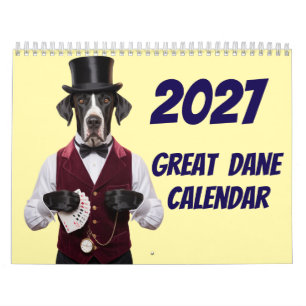 2027 Great Dane Hundkalender Kalender
