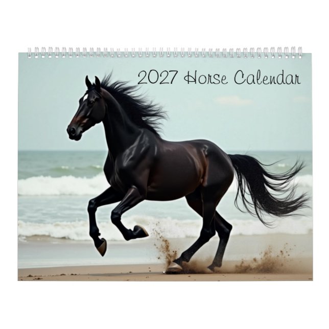 2027 Hästkalender, Häst Kalender (Omslag)