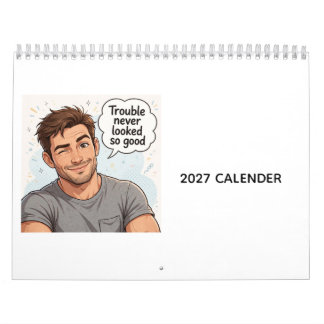 2027 HUNK-kalender Kalender