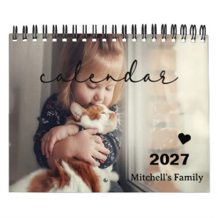 2027 Husdjur Anpassad Foto Skapa Din Egen Kalender