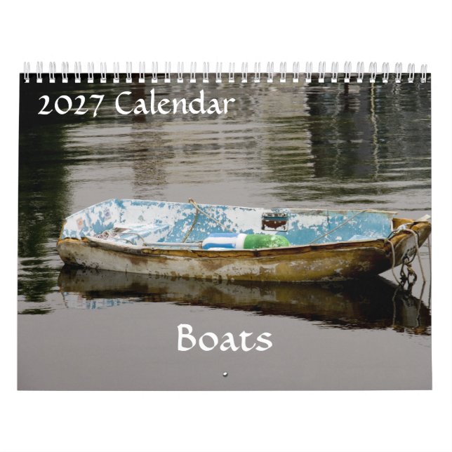 2027 Kalender- Båtar Kalender (Omslag)