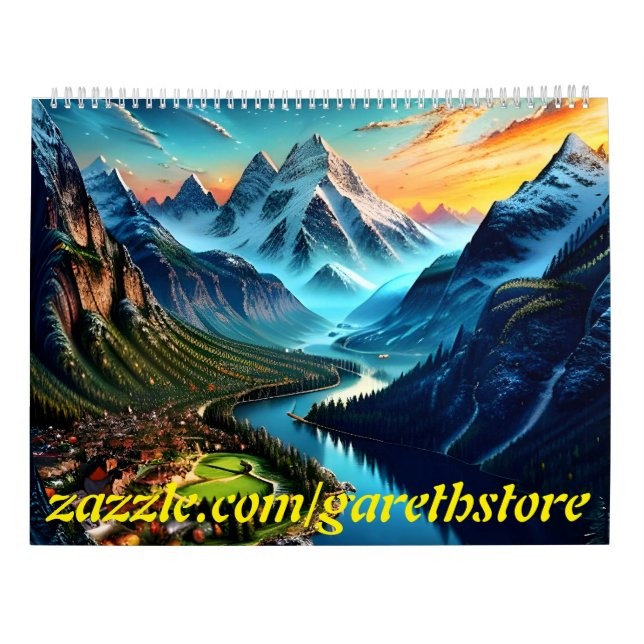 2027 Kalender Fem (Baksida)